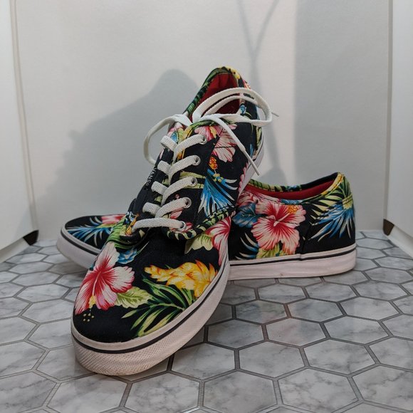 Vans Hawaiian Canvas Sneakers - Picture 1 of 9
